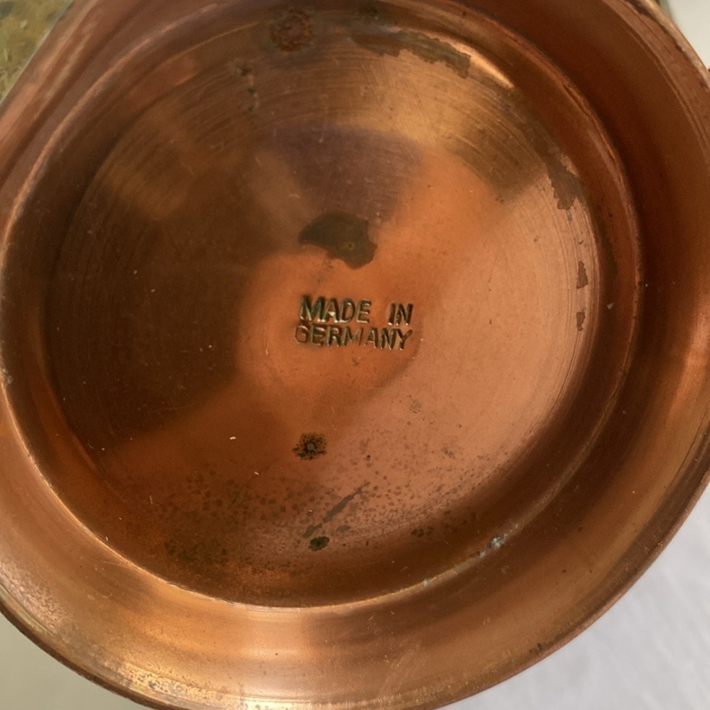 Vintage Brass/Copper Watering Can Made in Germany - Picture 1 of 7